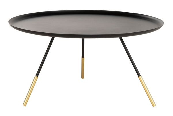 Safavieh Orson Coffee Table W/ Metal Gold Cap
