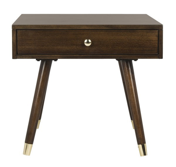 Safavieh Levinson Gold Cap End Table