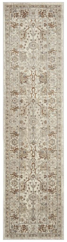 Safavieh Illusion Power Loomed Cotton Backing Rugs In Cream / Light Brown