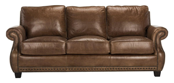 Safavieh Brayton Leather Sofa