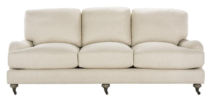 Safavieh Calvin Natural Linen Sofa
