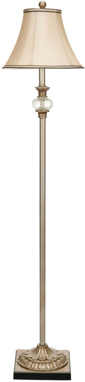 Safavieh Evelyn 61-Inch H Crystal Ball Floor Lamp