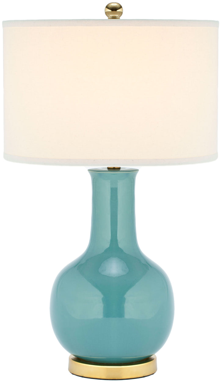 Safavieh White 27.5-Inch H Ceramic Paris Lamp