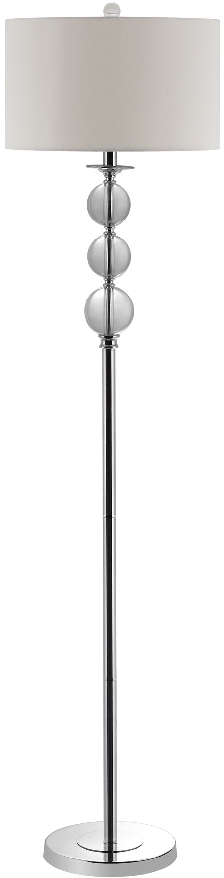 Safavieh Pippa 61-Inch H Glass Globe Floor Lamp