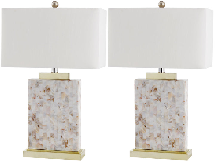 Safavieh Tory 24.5-Inch H Shell Table Lamp