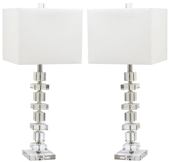 Safavieh Deco 28.5-Inch H Crystal Table Lamp