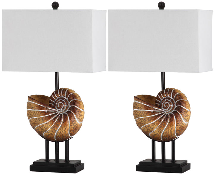 Safavieh Nautilus 28-Inch H Shell Table Lamp
