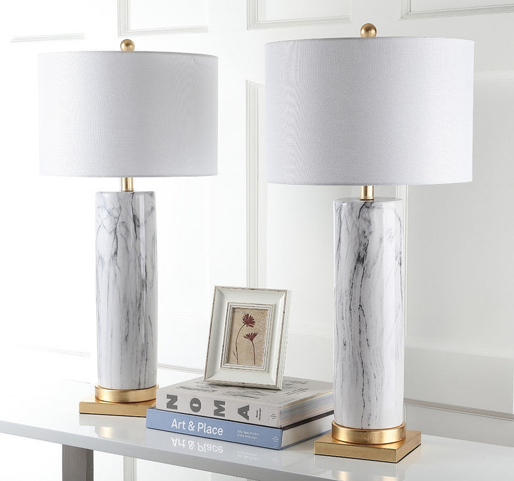 Safavieh Sonia Faux Marble 31.25-Inch H Table Lamp