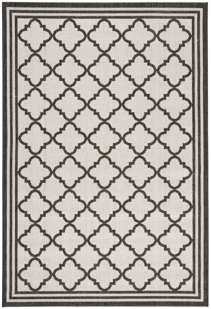 Safavieh Linden 100 Power Loomed Rugs In Light Grey / Charcoal