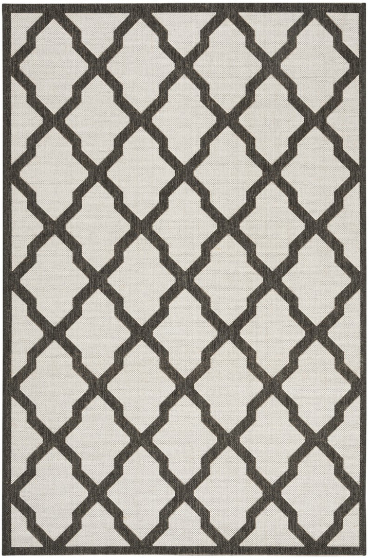 Safavieh Linden 100 Power Loomed Rugs In Light Grey / Charcoal