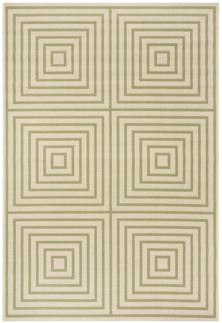 Safavieh Linden 100 Power Loomed Rugs In Cream / Olive
