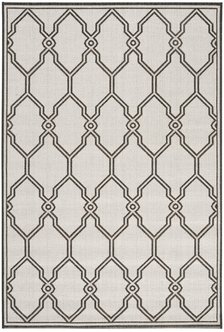 Safavieh Linden 100 Power Loomed Rugs In Light Grey / Charcoal