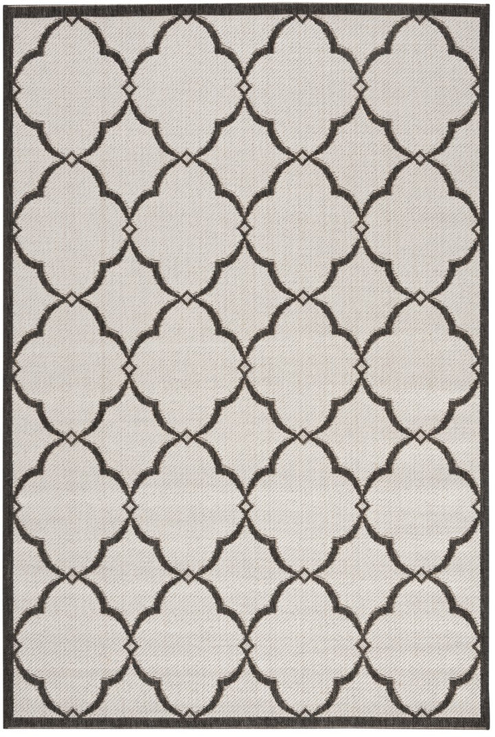 Safavieh Linden 100 Power Loomed Rugs In Light Grey / Charcoal