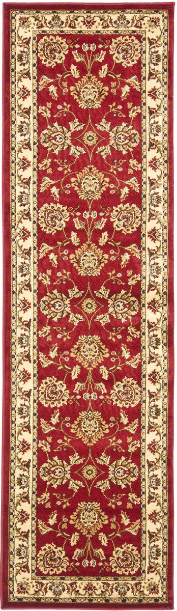 Safavieh Lyndhurst Power Loomed Rugs In Red / Ivory