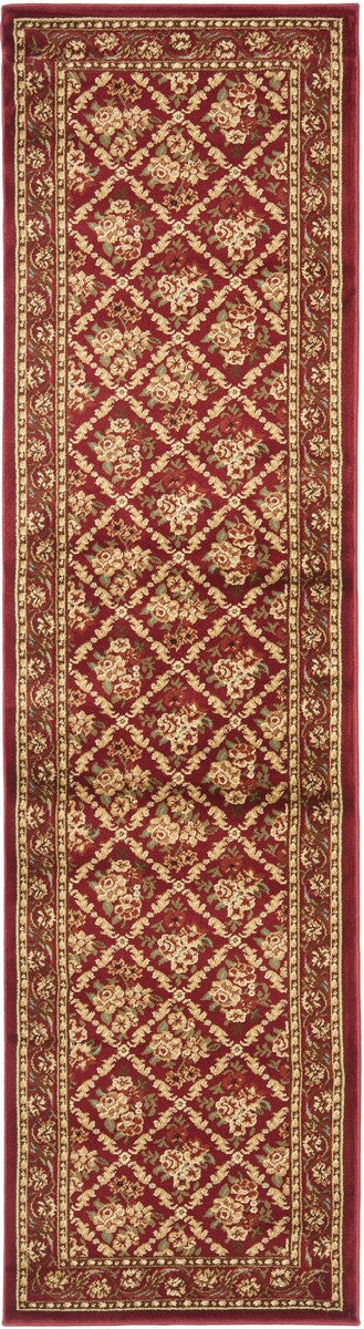 Safavieh Lyndhurst Power Loomed Rugs In Red / Red