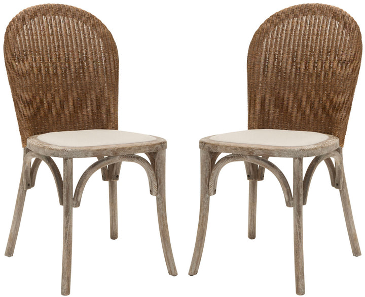 Safavieh Kioni 19''H Rattan Side Chair (Set Of 2)