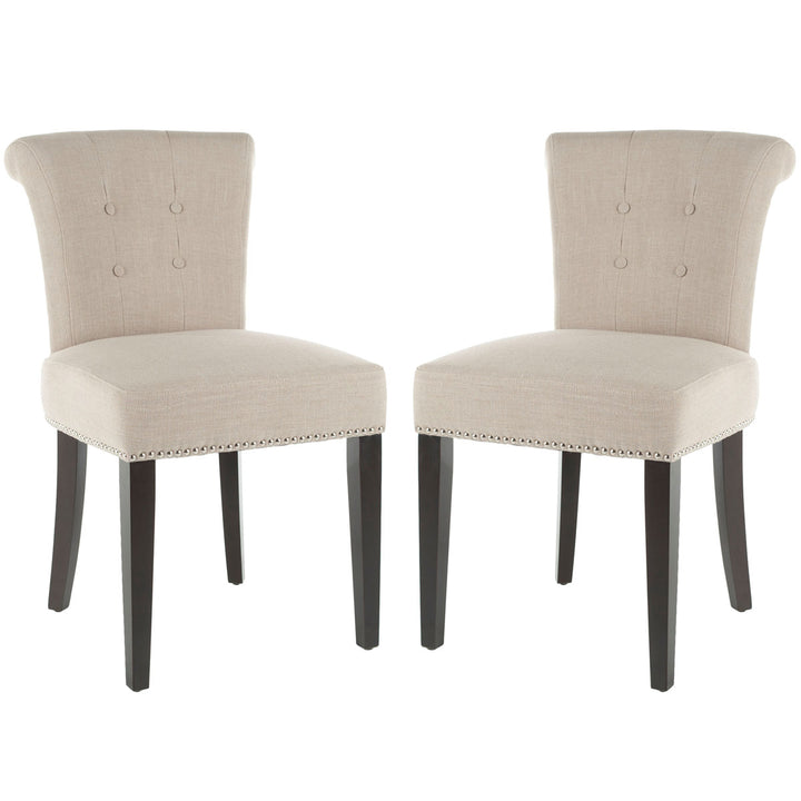 Safavieh Sinclaire 21''H Kd Side Chairs (Set Of 2) - Silver Nail Heads