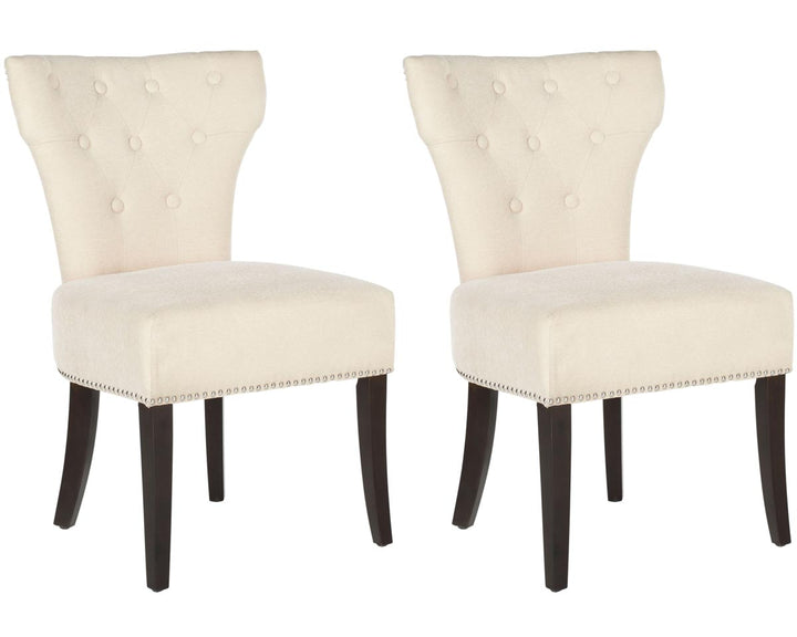 Safavieh Addison Side Chairs (Set Of 2) - Silver Nail Heads