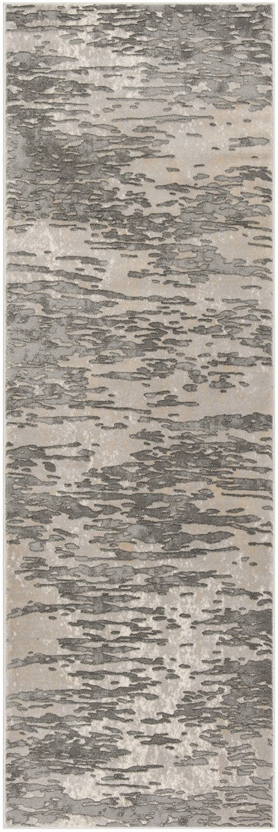 Safavieh Meadow 100 Power Loomed Jute Backing Rugs In Grey