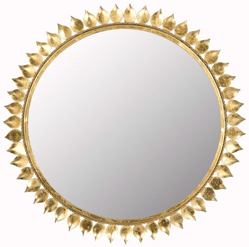 Safavieh Leaf Crown Sunburst Mirror