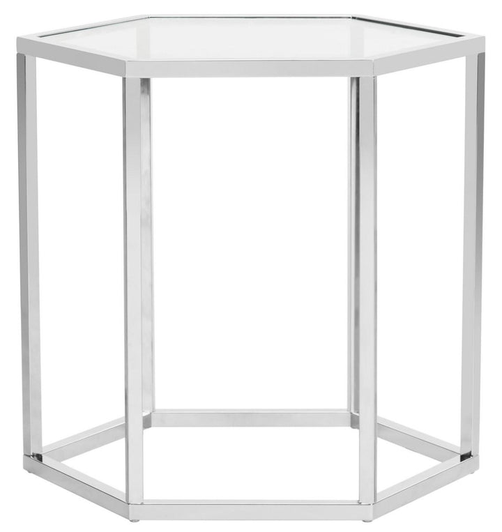 Safavieh Teagan Glass End Table