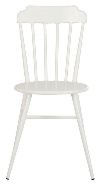 Safavieh Broderick Side Chair/Stackable/Matte White