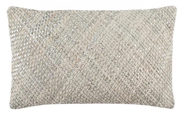 Safavieh Shelby Cowhide 12"X20" Pillow