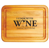 Catskill "I Cook With Wine" Board