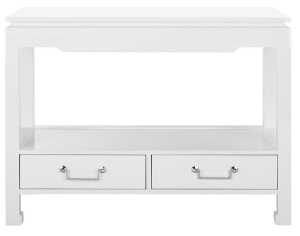 Safavieh Cdark Greyell 2-Drawer Lacquer Console Table