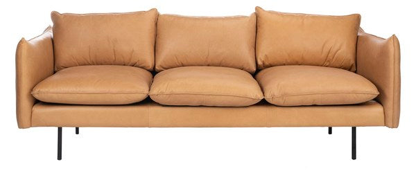 Safavieh Bubba Italian Leather Sofa